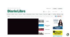 Desktop Screenshot of diariolibre.com
