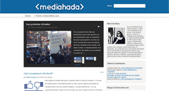 Desktop Screenshot of mediahada.diariolibre.com
