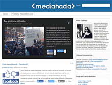 Tablet Screenshot of mediahada.diariolibre.com